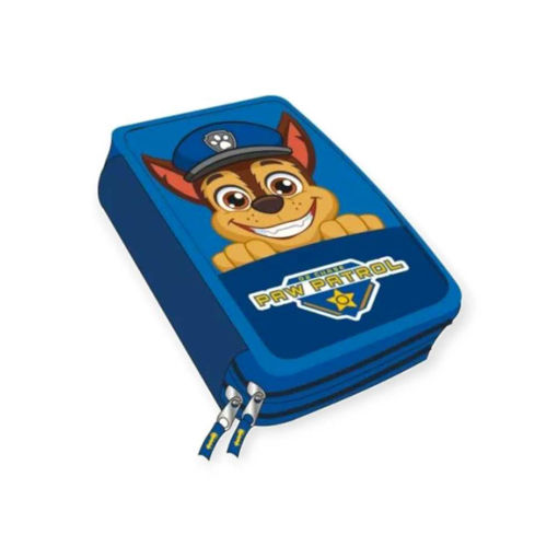 Picture of PAW PATROL CHASE 2 ZIP FILLED PENCIL CASE